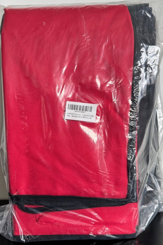 Large Christmas Ornament Storage Boxes (Red) - Sumara Shop LLC