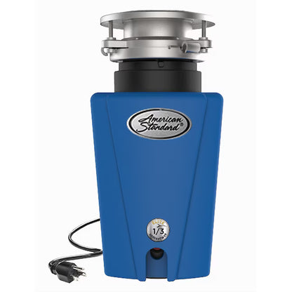 American Standard Elite Corded 1/3 HP Continuous Feed Insulated Garbage Disposal