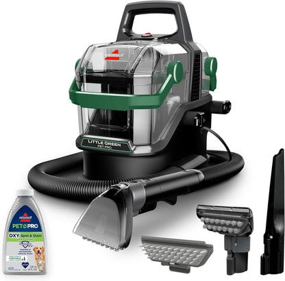 BISSELL: Little Green Pet Pro Portable Carpet Cleaner - Sumara Shop