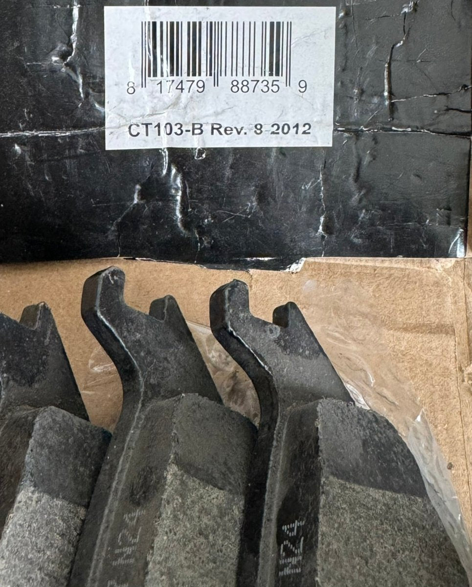 C - Tek Centric (103.08980) Brake Pad, Ceramic - Sumara Shop LLC