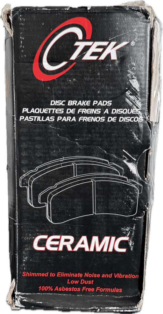 C - Tek Centric (103.08980) Brake Pad, Ceramic - Sumara Shop LLC