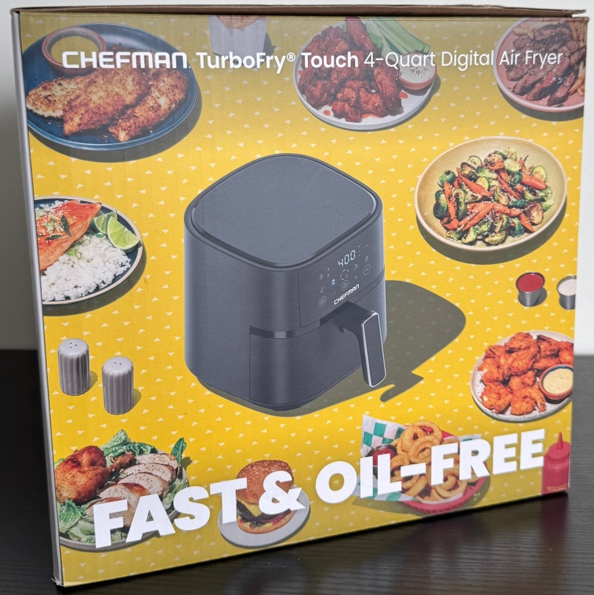Chefman 4 QT Compact Air Fryer – Black - Sumara Shop LLC