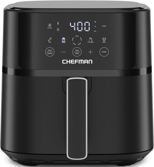Chefman 4 QT Compact Air Fryer – Black - Sumara Shop LLC