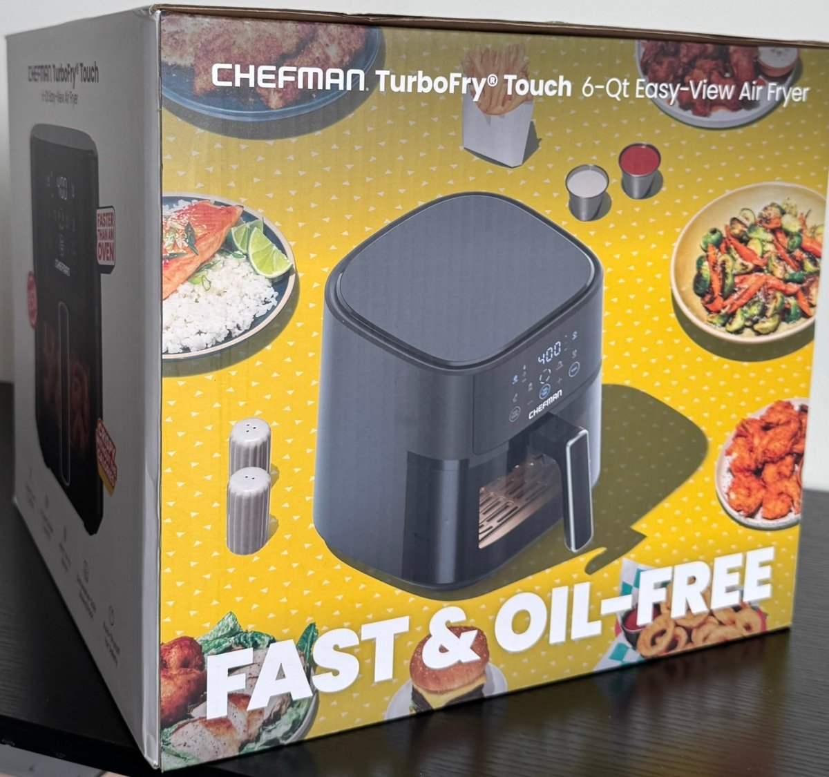 Chefman 6 QT Compact Air Fryer with Window – Black - Sumara Shop LLC