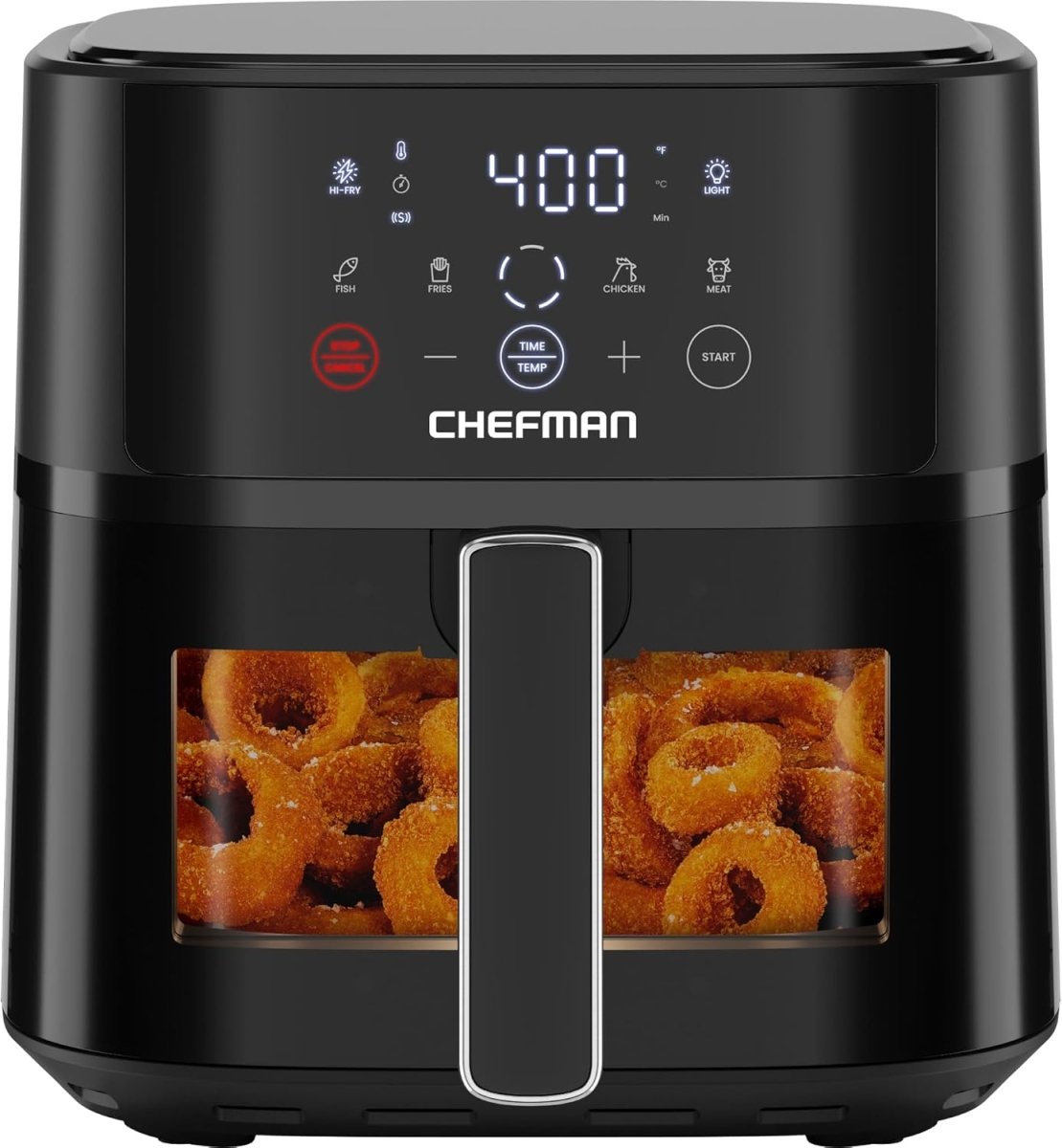 Chefman 6 QT Compact Air Fryer with Window – Black - Sumara Shop LLC
