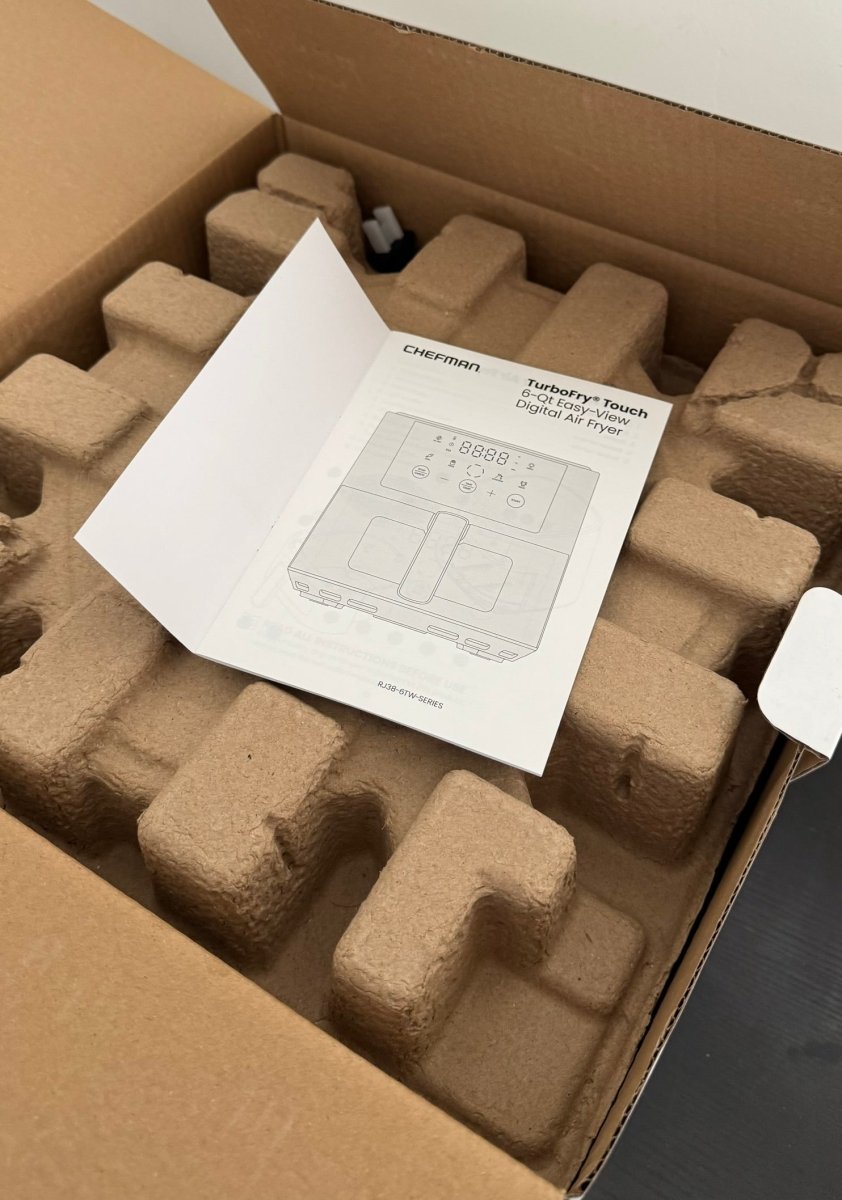 Chefman 6 QT Compact Air Fryer with Window – Black - Sumara Shop LLC