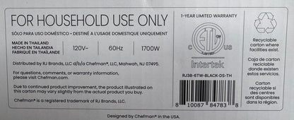 Chefman 6 QT Compact Air Fryer with Window – Black - Sumara Shop LLC