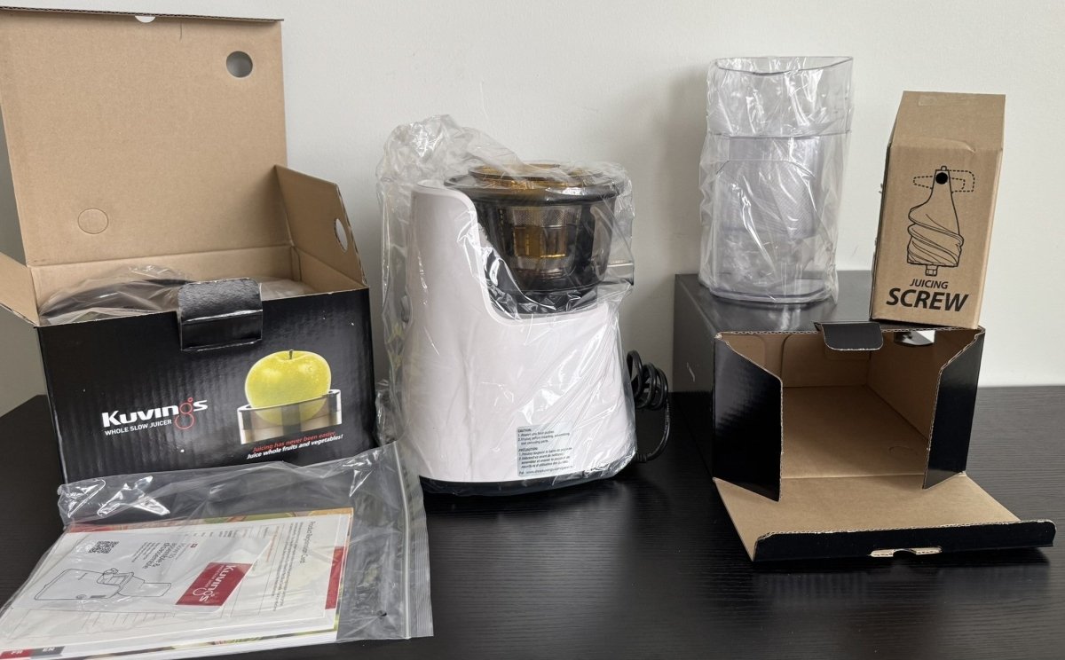 Kuvings Whole Slow Juicer C7000W - White - Sumara Shop LLC