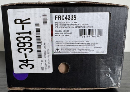 Raybestos FRC4339+CORE – Front Brake Caliper (RH – Remanufactured) - Sumara Shop LLC