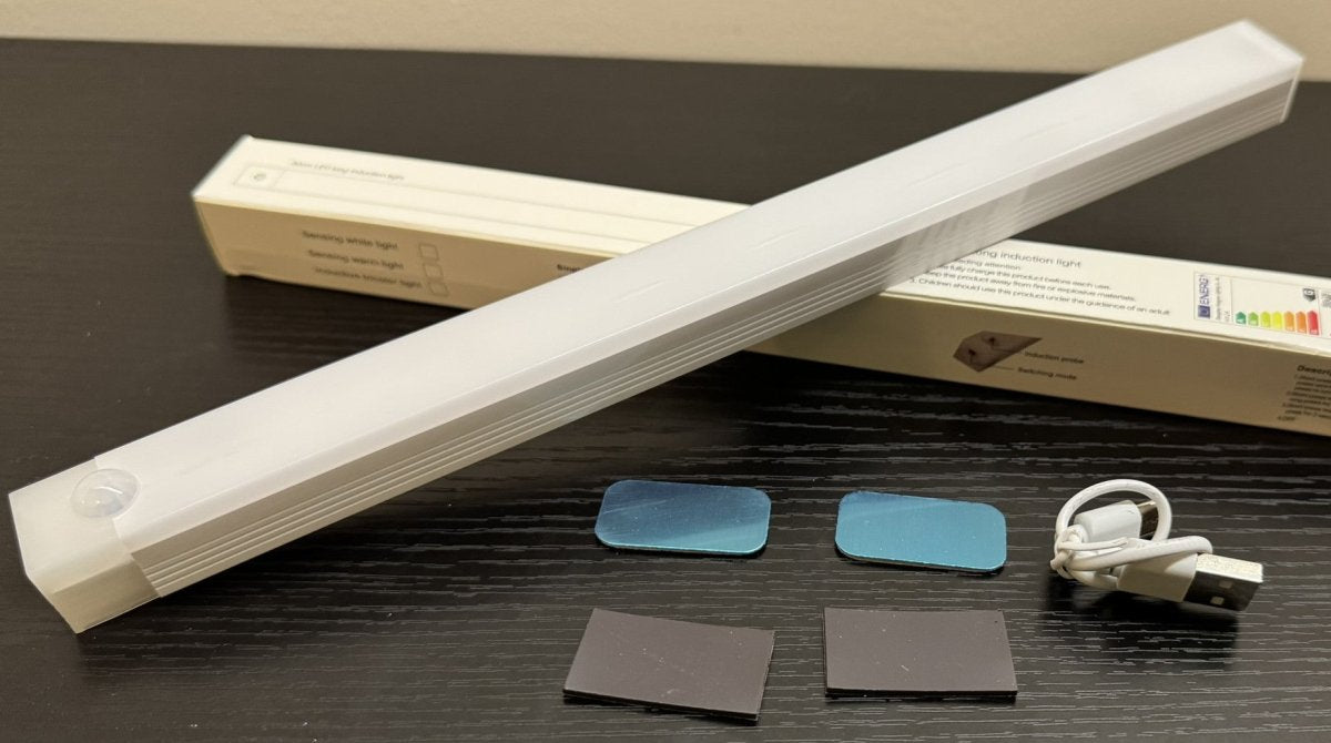 Rechargeable Motion Sensor LED Light Bars – 3 Pack HY24 - Sumara Shop LLC