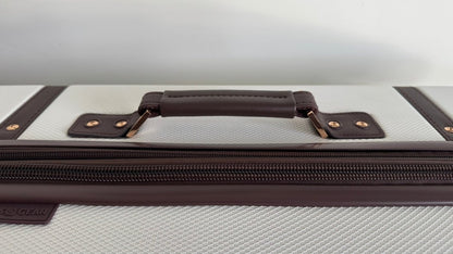 SWISSGEAR 26” Hardside Trunk Suitcase – Swiss Coffee (Brown) - Sumara Shop