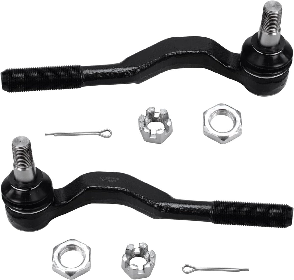 Tie Rod End Set for 2001–2004 Toyota Tacoma (2 Pieces – Front Outer) - Sumara Shop LLC