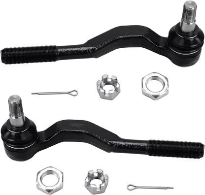 Tie Rod End Set for 2001–2004 Toyota Tacoma (2 Pieces – Front Outer) - Sumara Shop LLC